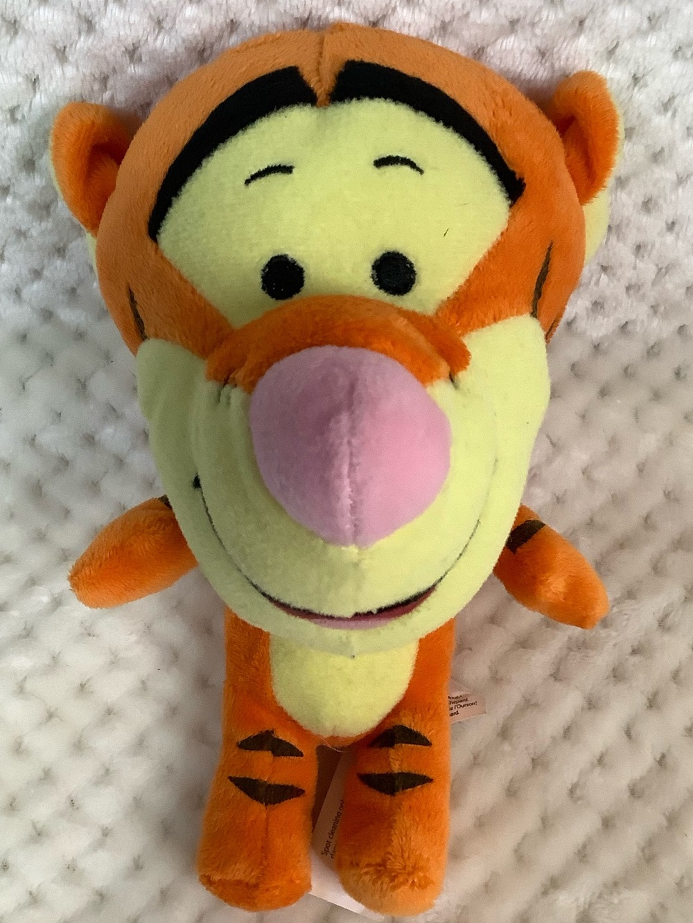 Disney Orange Tigger Plush Big Head with Pink Nose Stuffed Animal Toy - Picture 5 of 14